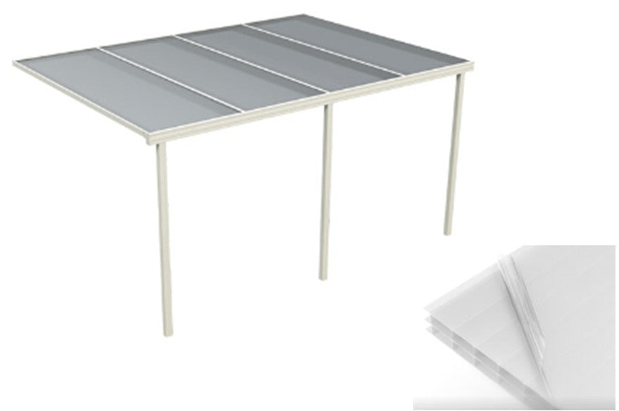 Evolution Canopy Kit - WHITE Frame; OPAL Roof